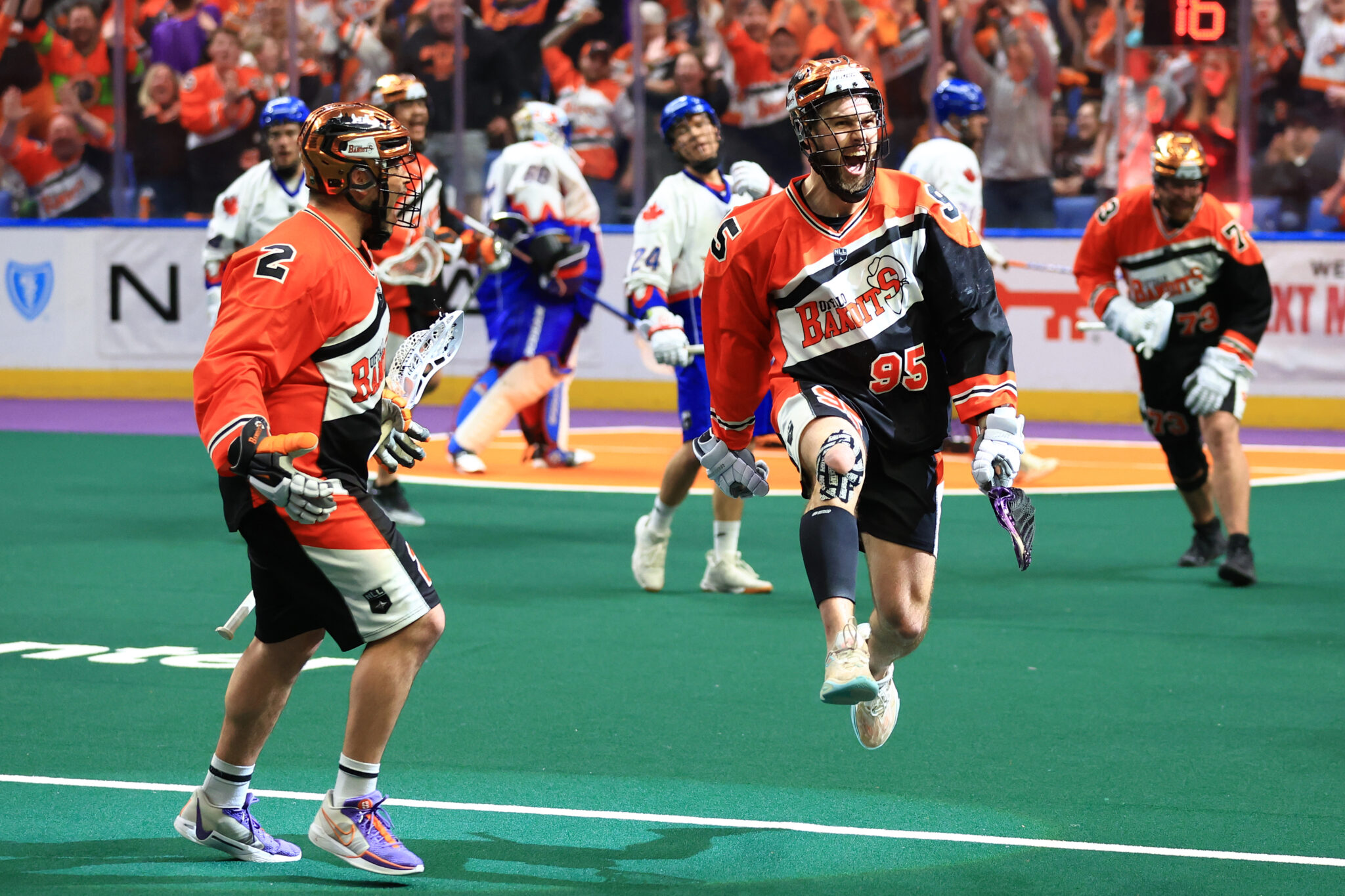 Bandits score 6 unanswered goals against Rock to advance to NLL Finals ...