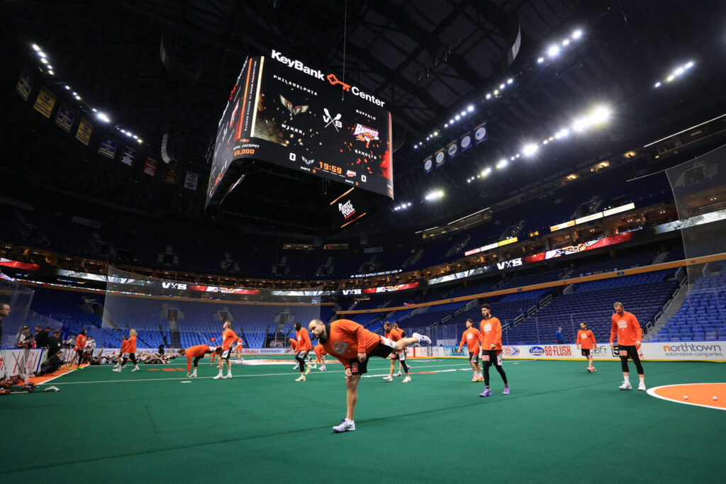 Buffalo Bandits vs Philadelphia Wings, January 18, 2025 at KeyBank Center.