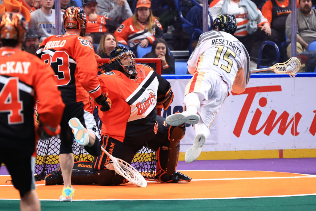 Buffalo Bandits vs Philadelphia Wings, January 18, 2025 at KeyBank Center.