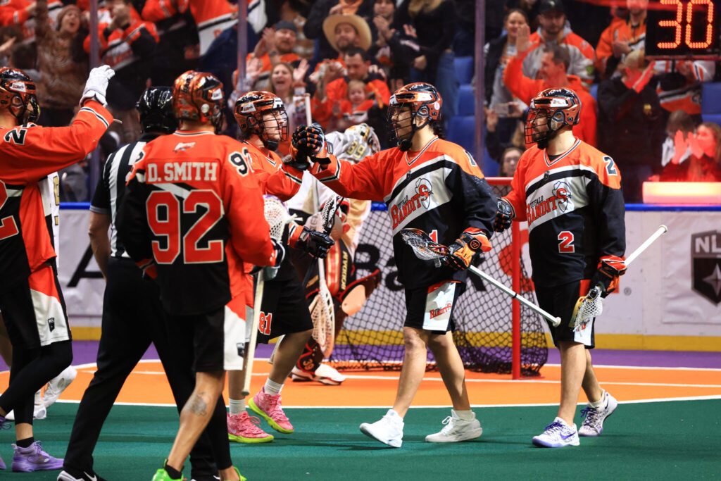 Buffalo Bandits vs Philadelphia Wings, January 18, 2025 at KeyBank Center.