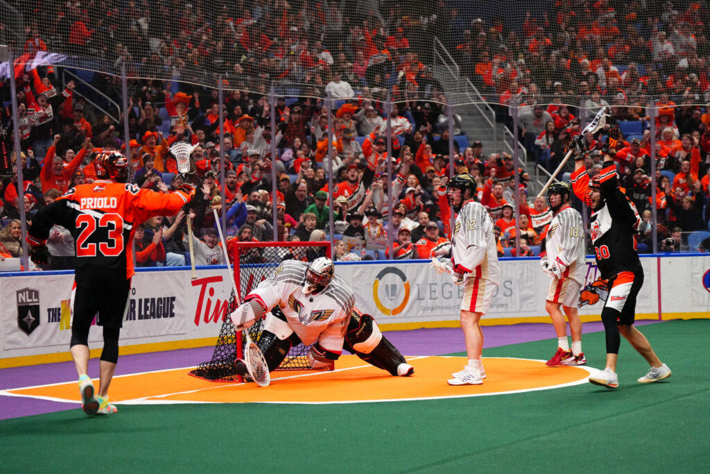 Buffalo Bandits vs Philadelphia Wings, January 18, 2025 at KeyBank Center.