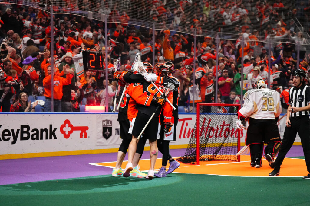 Buffalo Bandits vs Philadelphia Wings, January 18, 2025 at KeyBank Center.