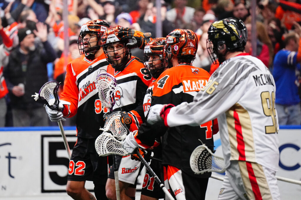 Buffalo Bandits vs Philadelphia Wings, January 18, 2025 at KeyBank Center.