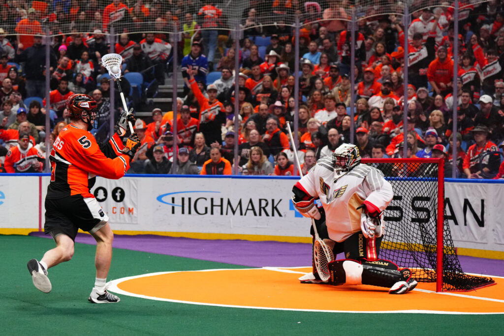 Buffalo Bandits vs Philadelphia Wings, January 18, 2025 at KeyBank Center.